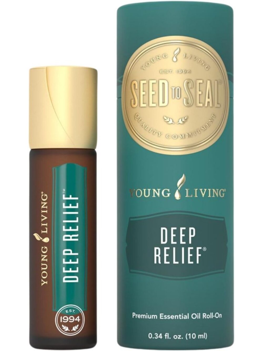 Cooling Essential Oil Roll-On | 10ml Deep Relief Blend | Travel-Friendly